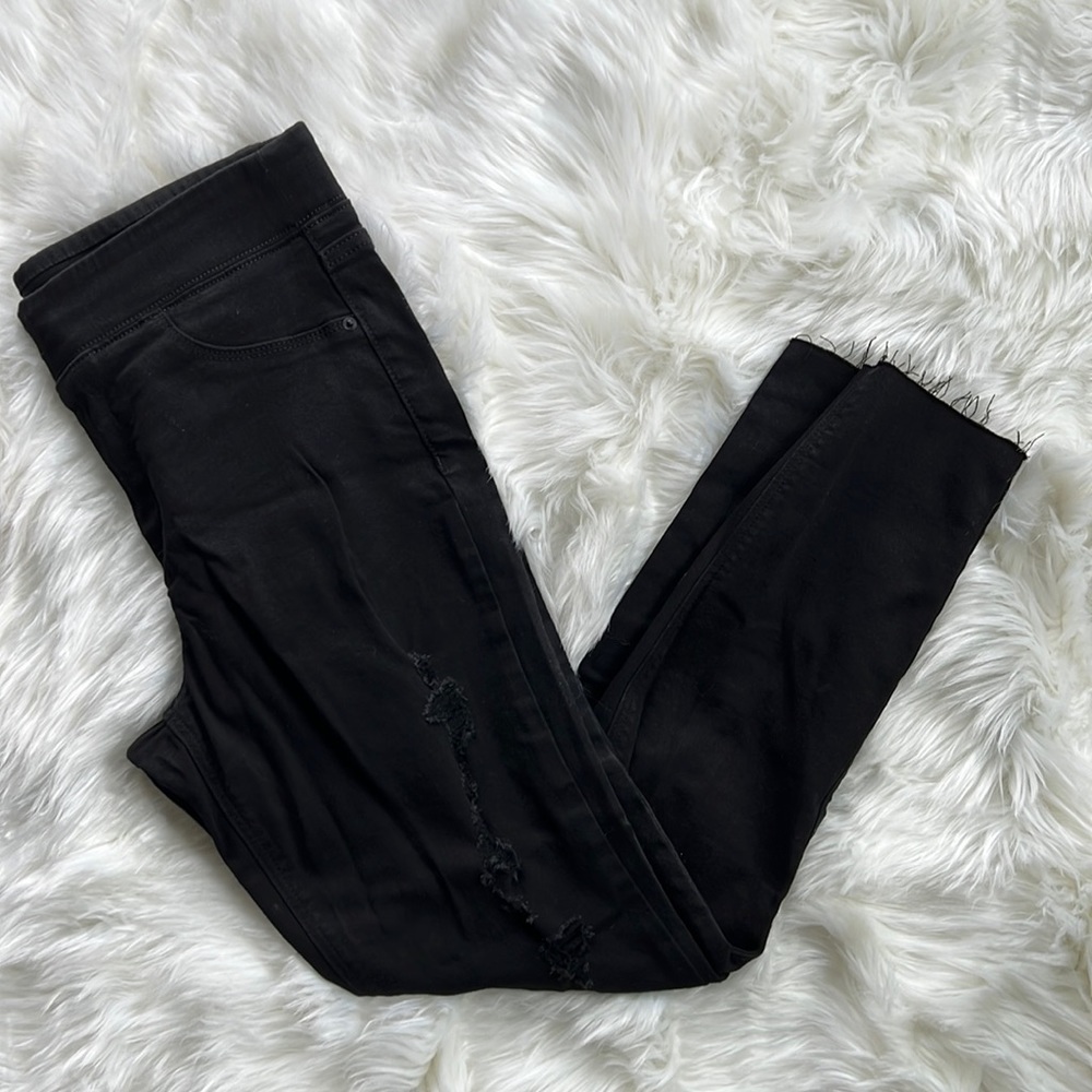 Old Navy Rockstar Super Skinny Elastic Waste Jegging Sz 8